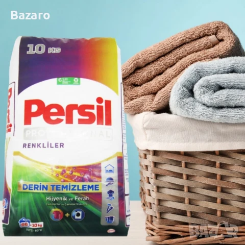 Прах за пране, Persil Professional Color, цветно пране, 10кг, снимка 1