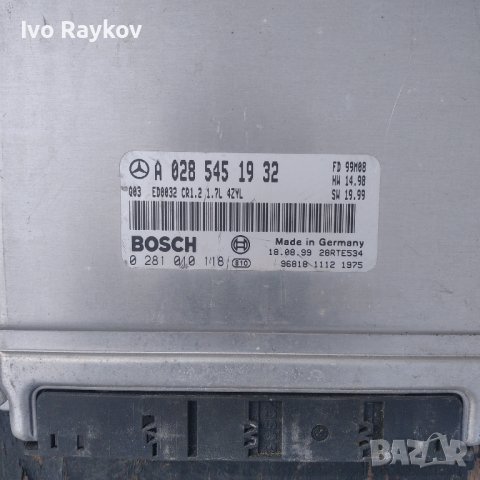 компютър ECU Mercedes A-class W168