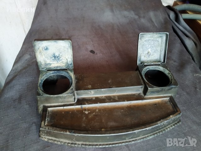 стара метална мастилница арт деко, снимка 2 - Антикварни и старинни предмети - 29289962