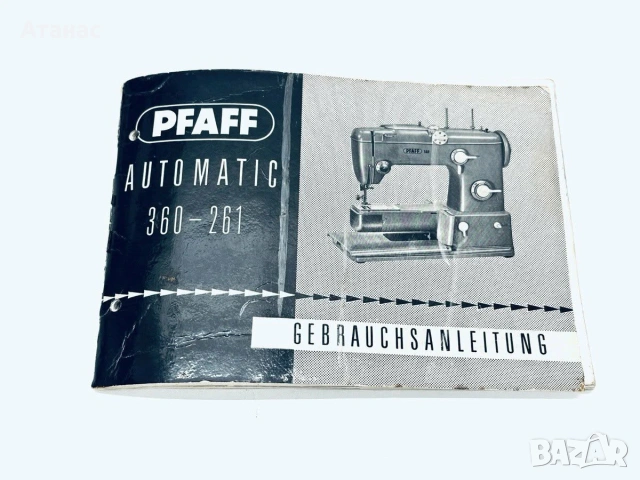 Pfaff 360 Шевна машина, снимка 16 - Други машини и части - 54017691