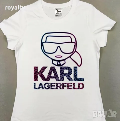 Karl Lagerfeld тениски Различни дизайни , снимка 2 - Тениски - 49485842