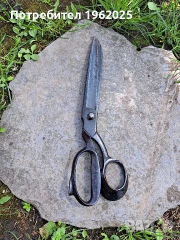Стара ножица Mann & federlein Solingen, снимка 7 - Антикварни и старинни предмети - 50525367