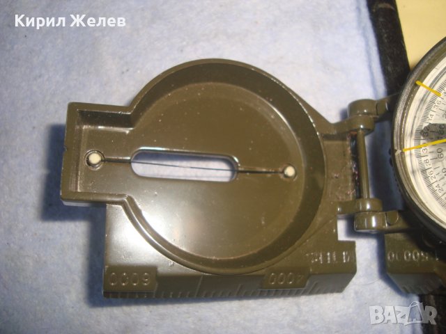 СТАР ПРЕЦИЗЕН ОФИЦЕРСКИ ИНЖЕНЕРЕН КОМПАС с КОРПУС от АЛУМИНИЙ 28565, снимка 7 - Антикварни и старинни предмети - 38107807