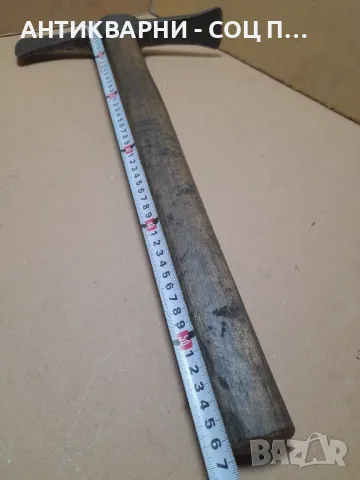 Соц Стара Малка Ръчно Кована Киркобрадва., снимка 8 - Антикварни и старинни предмети - 48491604