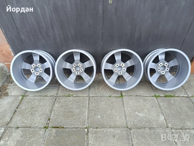 ОРИГИНАЛНИ джанти 18 ' цола 5x112 66.6 АУДИ А6 А4 / AUDI A6 A4 VW SKODA, снимка 7 - Гуми и джанти - 54239837