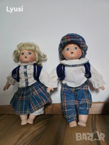 Две порцеланови кукли, снимка 2 - Колекции - 52859311