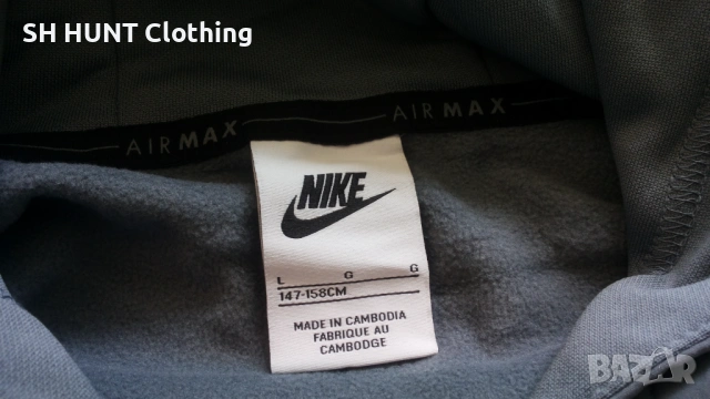 NIKE AIR MAX Kids Sweatshirt Размер 12-13 г. / 147-158 см детски суичър 17-58, снимка 10 - Детски анцузи и суичери - 53214048