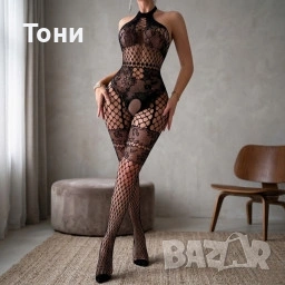 Еротично дамско бельо с флорална дантела