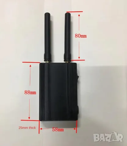 Заглушител Кантар Безжична Аларма Електронна Везна Претегляне Предотвратяване Контрола на Товаромера, снимка 5 - Други - 48974029