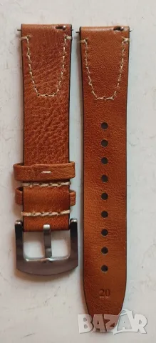 Кожени каишки 18 и 20мм, снимка 10 - Каишки за часовници - 47645663