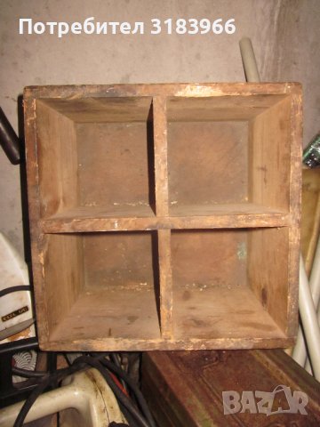 дървена кутия 30 х 30 , снимка 6 - Други стоки за дома - 39507435