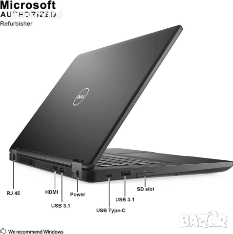 Лаптоп Dell Latitude 5480 i5-7200U 8GB 256GB ТЪЧСКРИЙН ГАРАНЦИЯ, снимка 5 - Лаптопи за работа - 51228119
