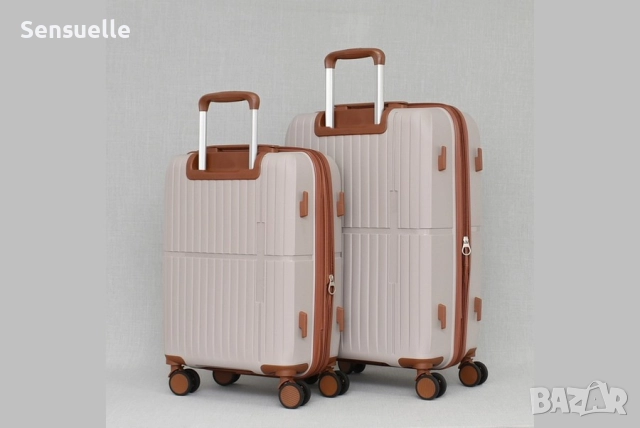 Комплект малък и среден куфар, снимка 5 - Куфари - 52585883