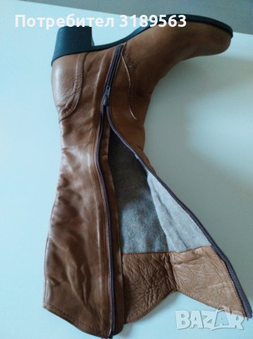 Дамски ботуши-нови,от естествена кожа N 40, снимка 3 - Дамски ботуши - 42461401