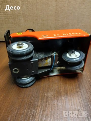 Стара ГДР играчка мотокар за части., снимка 5 - Колекции - 50785099