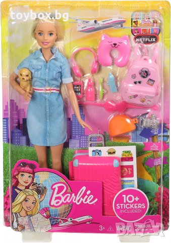 Кукла Barbie на път, снимка 1
