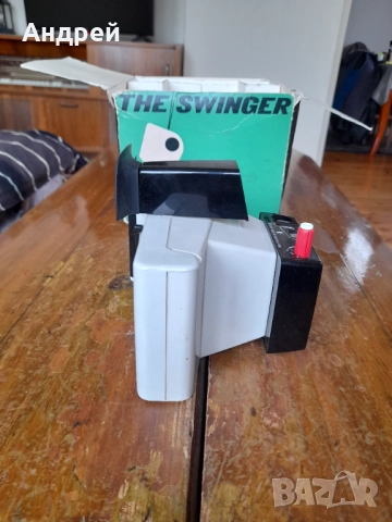 Стар фотоапарат Polaroid Swinger Model 20, снимка 3 - Антикварни и старинни предмети - 52227006