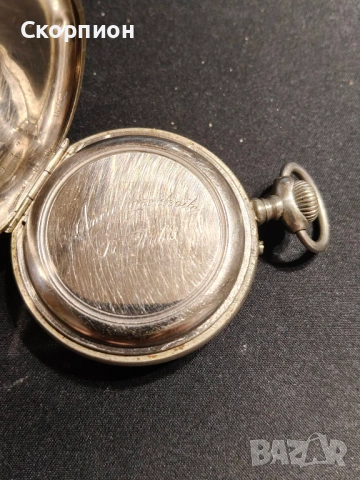 Швейцарски джобен часовник X.OSBY 1925г. - 15 РУБИНА - ПРОМОЦИЯ, снимка 8 - Джобни - 48361698