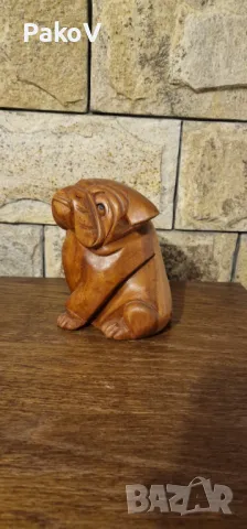 Куче Булдог, снимка 2 - Статуетки - 49786896