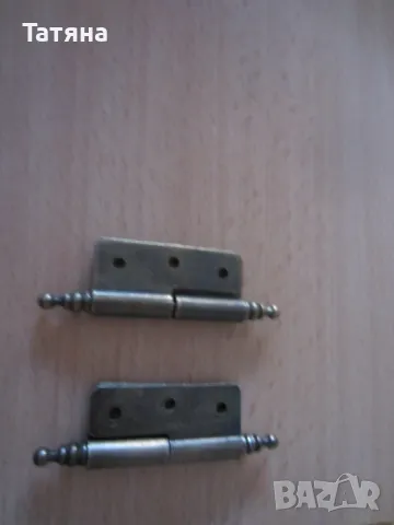 месингови  ЛЕВИ панти за врати ;  ретро   мебели  и др., снимка 10 - Интериорни врати - 28892198