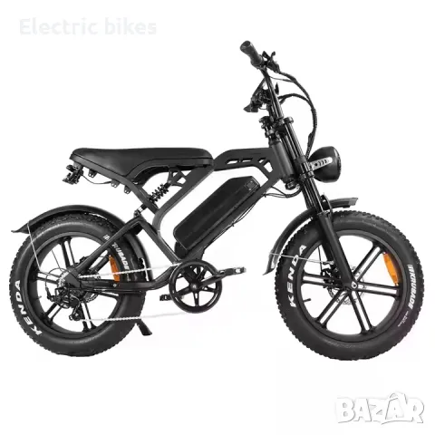 Електрически велосипед, Electric V20, 500W, 15.AH с двойна седалка, снимка 3 - Велосипеди - 48184201