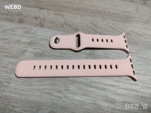 Силиконова каишка за Apple Watch Pink ML 38/40/41mm