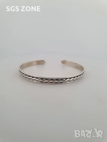 СРЕБЪРНА ГРИВНА 925, снимка 4 - Гривни - 52362581