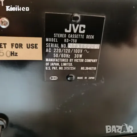 Касетен дек JVC KD-75 , снимка 12 - Декове - 55769524