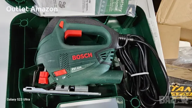 ПРОБОДЕН ТРИОН BOSCH PST 650

, снимка 3 - Други инструменти - 47648100