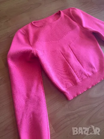 Дамски розов пуловер!, снимка 3 - Блузи с дълъг ръкав и пуловери - 47650667