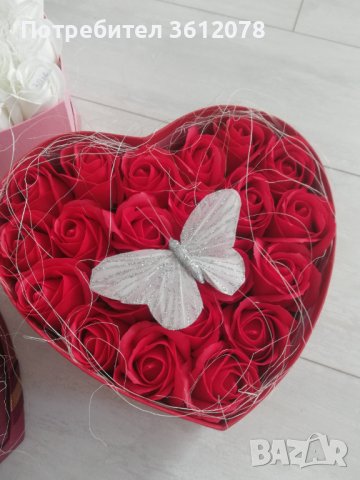 Кутия с ароматни рози 🌹 , снимка 1 - Подаръци за жени - 39969282