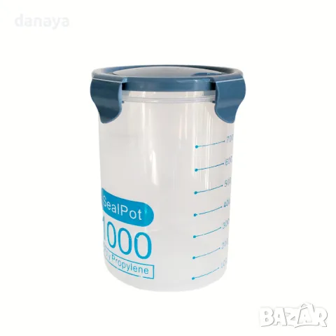 5360 Кутия за съхранение на подправки и храни, 1000 мл, снимка 5 - Кутии за храна - 47686524