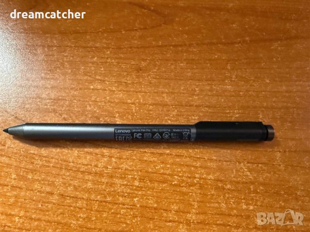 Активна писалка Lenovo Pen Pro за писане и рисуване. Подържа AES протокол, 4096 нива чувствителност