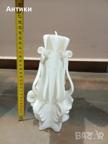 Свещ стара сватбена , снимка 2 - Колекции - 52513793