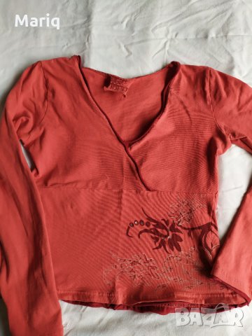 8 жилетки блузки и потници С размер 12-16 години , снимка 8 - Блузи с дълъг ръкав и пуловери - 29133608