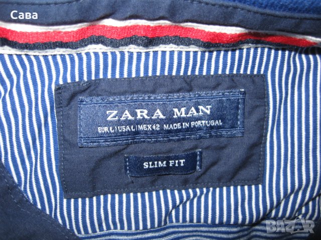 Риза ZARA   мъжка,М, снимка 1 - Ризи - 33725973