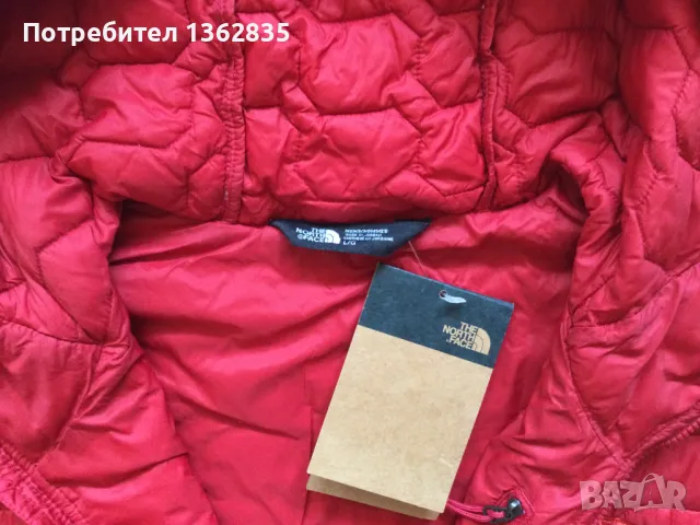 НОВО оригинално яке качулка THE NORTH FACE Thermoball Hoodie размер L, снимка 8 - Якета - 48906647