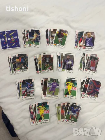 Карти с футболисти Euro 2000, снимка 3 - Карти за игра - 48890971