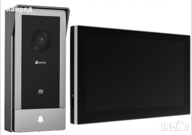 НОВ Ezviz CP5 видеодомофон, смарт умен звънец, интерком, шпионка с камера, снимка 2 - IP камери - 54202600