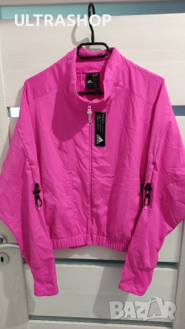 Adidas M size ДАМСКА ветровка горнище, снимка 3 - Спортни екипи - 54127925