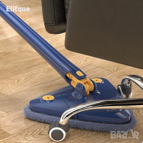 Разтегателен триъгълен моп 360  - ПРОМОЦИЯ  1 БР без кутия, снимка 3 - Други стоки за дома - 52901513