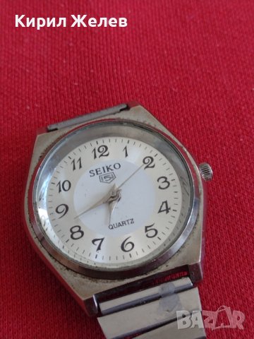 Марков мъжки часовник  SEIKO 5 QUARTZ много красив стилен дизайн 28159, снимка 7 - Мъжки - 37243158