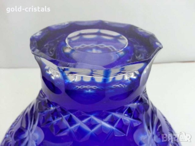 Кристална купа фруктиера, снимка 6 - Антикварни и старинни предмети - 30064361