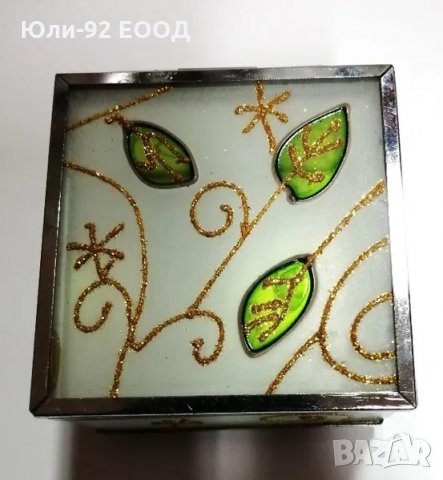 Кутийка за бижута от рисувано стъкло, снимка 6 - Други - 29392684