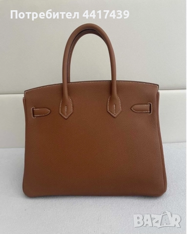 Чанта Hermes Birkin , снимка 2 - Чанти - 52137405