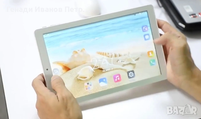 Разкошен 4G таблет с 10.1 инчов екран с висока резолюция и 32 GB твърд диск SAM11B