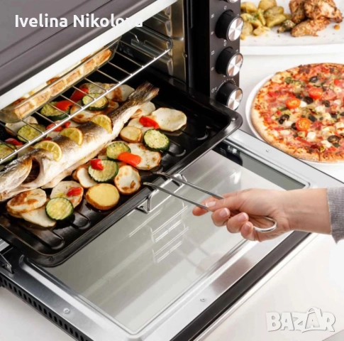 Електрически фурни Taurus Horizon – 30L, 45L и 60L, 15 функции, таймер 90 мин. и двойно стъкло, снимка 9 - Печки, фурни - 51507207