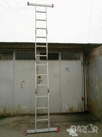 НОВА стълба - Многофункционална сгъваема стълба, алуминиева, 4 секции по 1 метър, снимка 3 - Други стоки за дома - 31656716