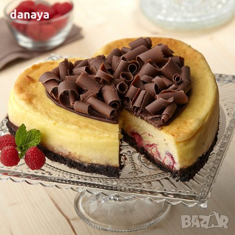 2472 Малка форма за печене с падащо дъно Сърце, снимка 4 - Форми - 34961974