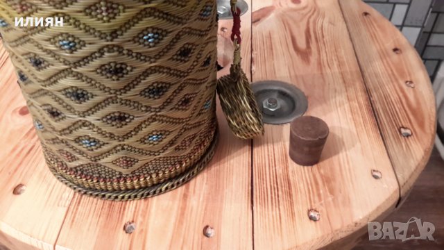 Плетена  3л  дамаджана, от тел и пластмаса , снимка 11 - Буркани, бутилки и капачки - 36584990